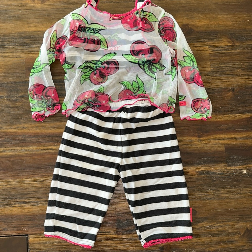 Vntg Baby Girl Besty Johnson Set (18M)